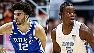 Duke And North Carolina Set For Historic NBA Prospect Showdown