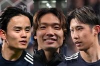 まさに史上最強！ サッカー日本代表、最新メンバー市場価値ランキング1〜10位。ワールドカップに挑む男たち