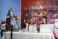 Labubu craze hits London on Singles’ Day with AliExpress live shopping show