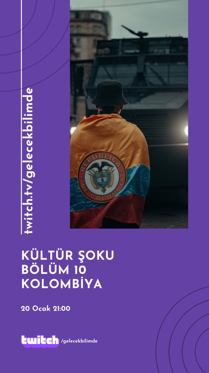 Hadi gelin,Kolombiya sokaklarında turlayalım!