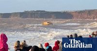 Two men missing in sea off Devon beach on Christmas Day