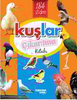 Kuşlar Çıkartma Kitabı- 1