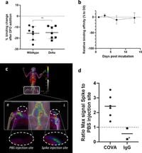 Whole-body visualization of SARS-CoV-2 biodistribution in vivo by immunoPET imaging in non-human primates - Nature Communications