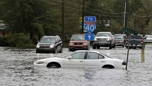 Florence Faces Flooding Crisis As Rainfall Triggers Red Alert