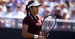 Emma Raducanu Battles Hard Before Eastbourne Exit