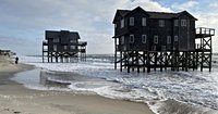Two Outer Banks homes in danger of collapse as Hurricane Erin stirs up the Atlantic