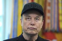 Elon Musk refuted allegations that the names of U.S. President Donald Trump and other big names arou.. - MK