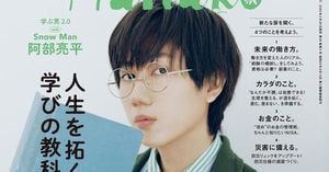 Abe Ryohei Graces Hanako Cover Sharing Study Insights