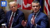 Trump says he will tell US military leaders 'we love them' at mass gathering