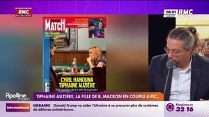 Rumored Romance Between Tiphaine Auzière And Cyril Hanouna Shocks Élysée