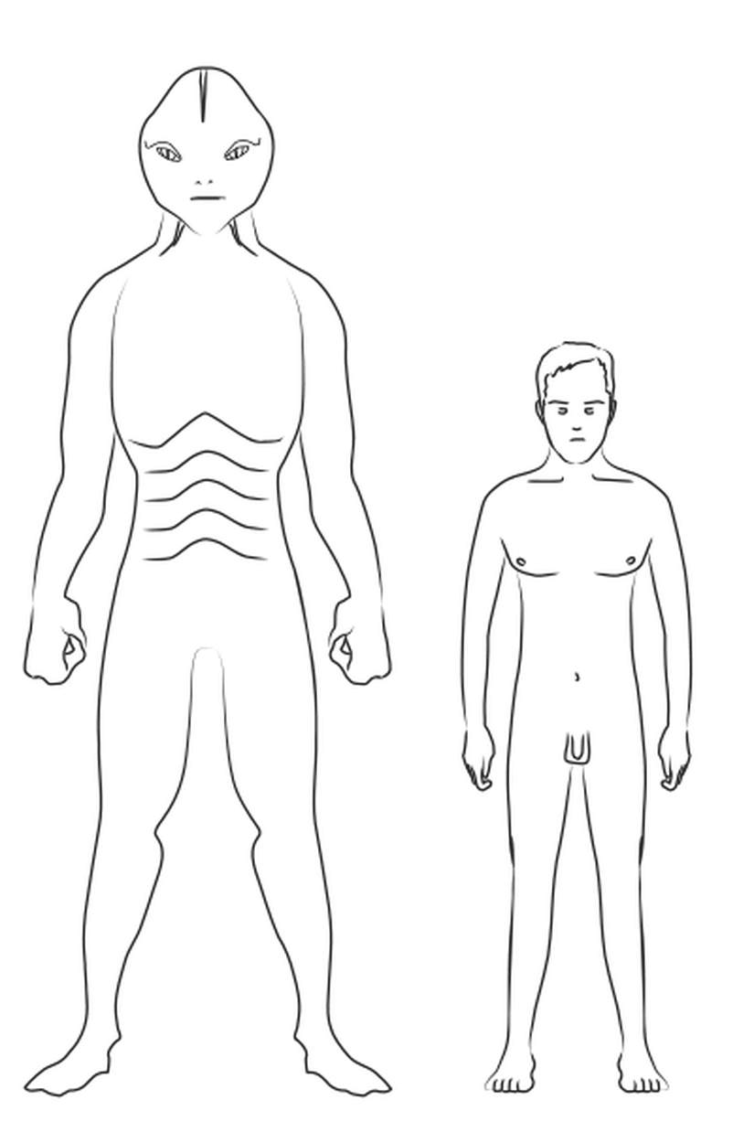 Görsel 1: Bir tasarımcının Reptilianlara dair yorumlaması
