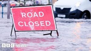 Amber Flood Warning Brings Disruption To Scotland