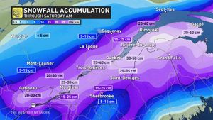 Major Winter Storm To Hit Southern Quebec