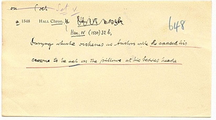 Minor’un Murray’a Yolladığı Notlardan Birisi