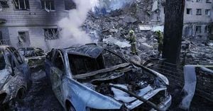 Russian Missile Barrage Plunges Ukraine Into Darkness Again