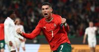 Falló un penal insólito, sumó un gol en la carrera de los 1.000 y logró un récord Guinness: el show de Cristiano en Portugal-Dinamarca