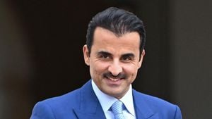 Emir Of Qatar Starts Diplomatic Visit To UK