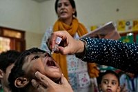 Pakistan's polio fight suffers a blow with 2 new cases reported in the south