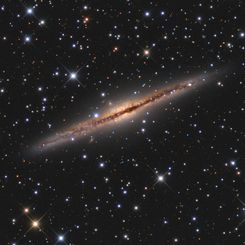 Edge-on Spiral Galaxy NGC 891