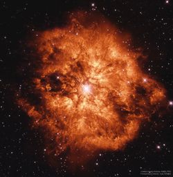 Wolf-Rayet Yıldızı 124: Yıldız Rüzgârı Makinesi