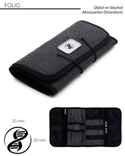 Folio Aksesuar Toplama Çantası Organizer