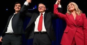 Anthony Albanese Celebrates Historic Labor Victory In 2025 Election