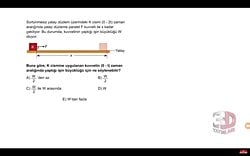 Sabit F kuvvetiyle çekilen bir cismin hızı neden doğrusal artar ve soruyu açıklayabilir misiniz?