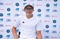 Wheelchair tennis prodigy inspired by Play Your Way to Wimbledon experience
