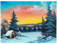 Bob Ross paintings to sell in aid of TV stations that made him famous