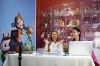 Labubu craze hits London on Singles’ Day with AliExpress live shopping show