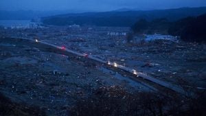 Major Mountain Fire Erupts In Iwate Prefecture