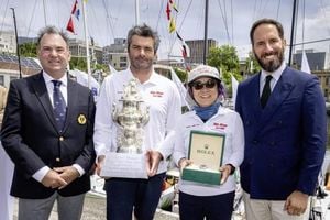 Jiang Lin Makes History As Min River Claims Sydney To Hobart Title