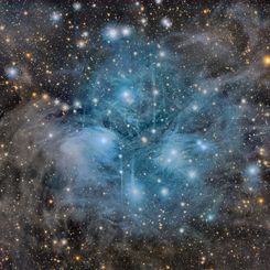  The Pleiades Deep and Dusty 