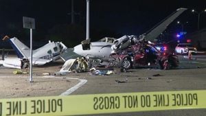 Texas Plane Crash Shocks Highway Drivers And Injures Four