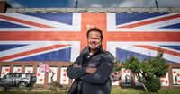 Man told to remove giant Union Jack puts up an even bigger one instead