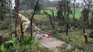 Tornado Causes Widespread Destruction In Erval Grande