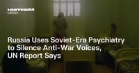 Russia Uses Soviet-Era Psychiatry to Silence Anti-War Voices, UN Report Says