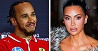 Lewis Hamilton 'dating Kim Kardashian' as she jets to UK to spend night together