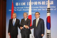 South Korea, Japan, China reaffirm peace on Korean Peninsula is 'shared interest'