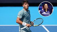 Lindsay Davenport says players shouldn’t be pushed to do something ‘unhealthy’ in support of Carlos Alcaraz decision