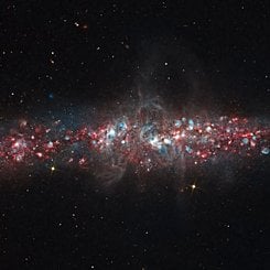 NGC 55: A Galaxy of Nebulas