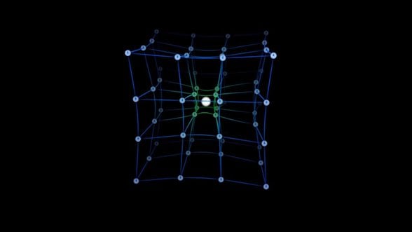 4 boyutlu bükülme (3 uzay boyutu + 1 zaman boyutu)