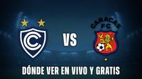 Qué canal pasa Cienciano vs Caracas: dónde ver el partido EN VIVO