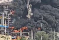 UAE: Huge fire breaks out at Yas Waterworld Abu Dhabi