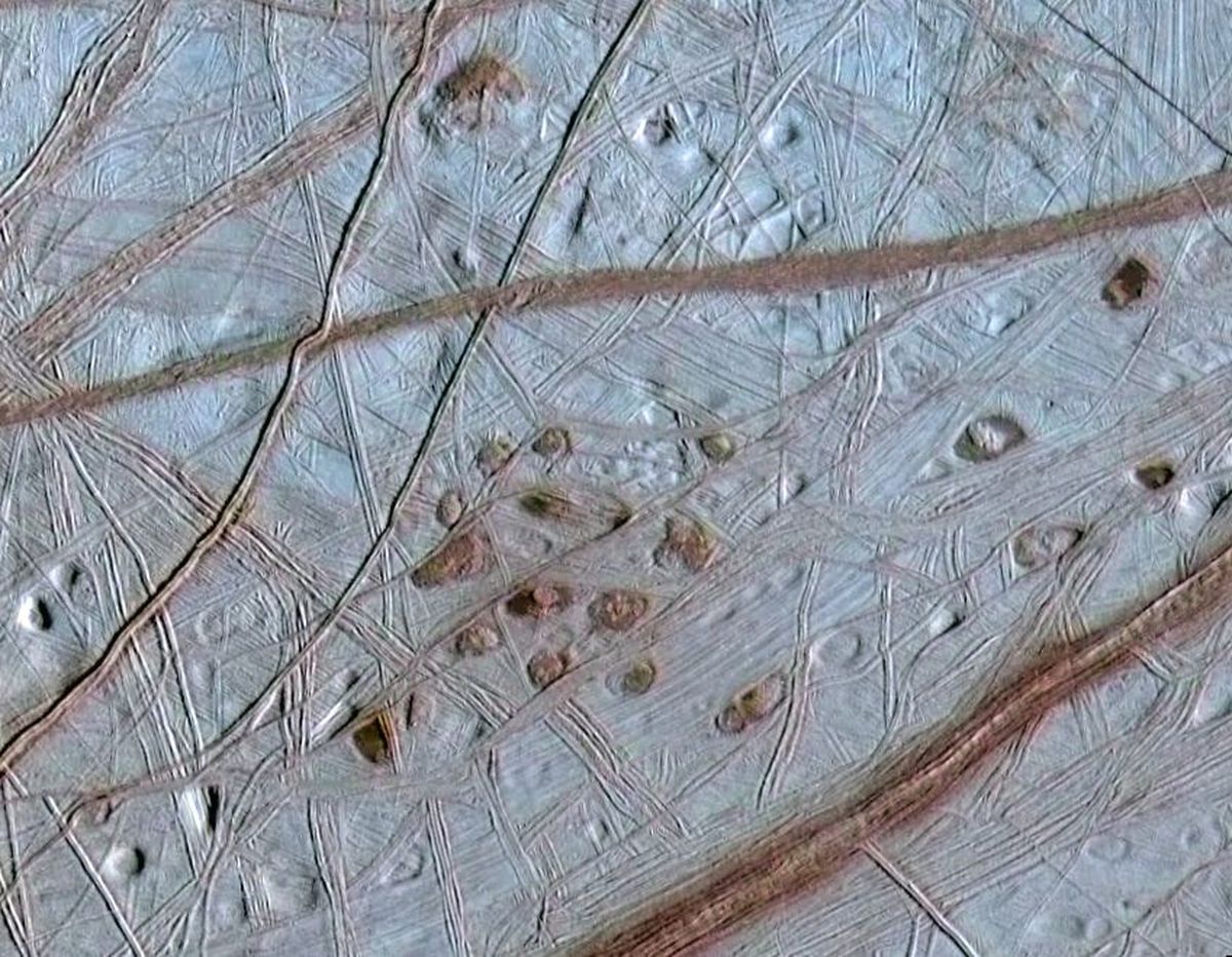 Europa's Freckles