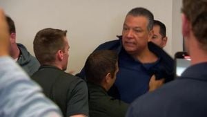 Senator Padilla Forcefully Removed At Noem Immigration Briefing