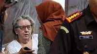 British death row drug mule gran is wheeled out of prison
