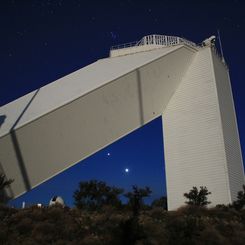 Bright Planets at McMath-Pierce Solar Telescope