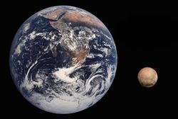 Dünyaya plüton büyüklüğünde bir meteor/göktaşı çarparsa ne olur? Atmosfer göktaşını dünyaya çarpmadan parçalayabilir mi?
