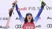 Federica Brignone vince la Coppa del mondo di sci alpino 2025